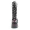 DemoniaCult - CAMEL250 Plateau Laarzen - Bordeaux rood Product image